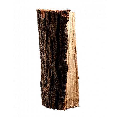 Halbe Palette kammergetrocknetes gespalten Eiche Brennholz-25cm